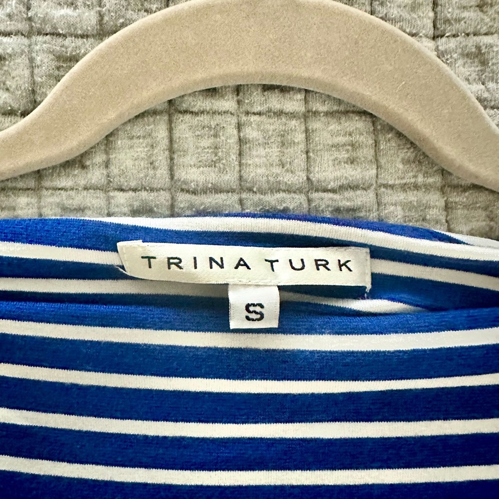 Trina Turk boat neck top (S)